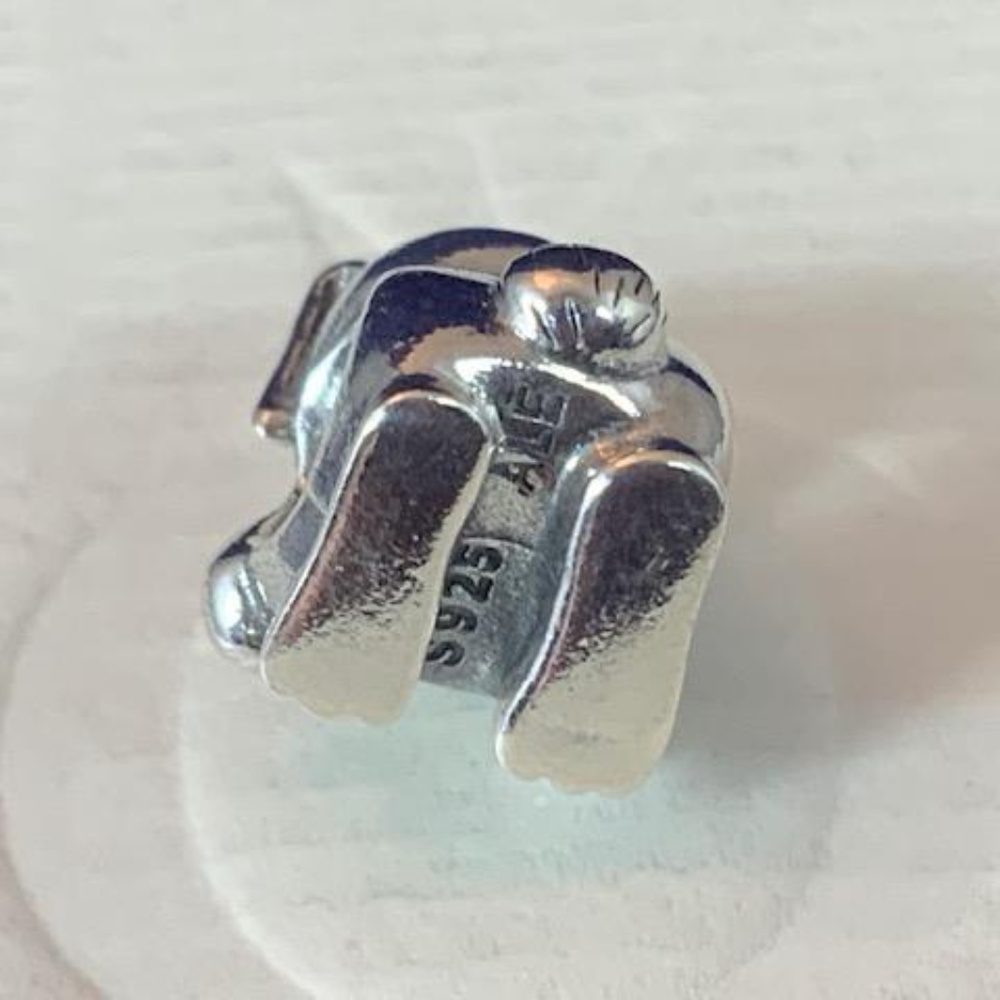 NWOT Pandora Sterling Silver Rabbit Charm #790389 - Picture 3 of 4
